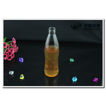 300ml 10oz Clear Glass Orange Juice Bottle Hot Sell